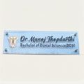 Custom Acrylic & Aluminium Name Plate for Clinics & Offices – Premium Professional Signage