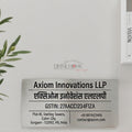 Printed Metal Business Name Plate – Custom Corporate Signage